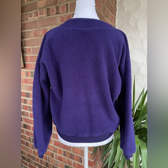 90s Patagonia Retro X Deep Pile Fleece Pullover Purple Size Small. Excellent - Picture 7 of 10